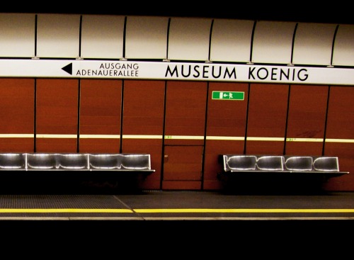 Wayfinding and Typographic Signs - museum