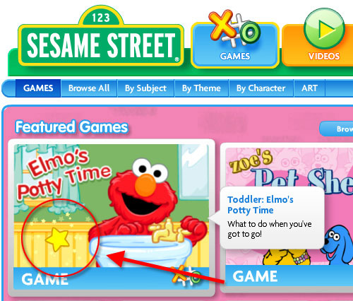 Sesame Street - Games