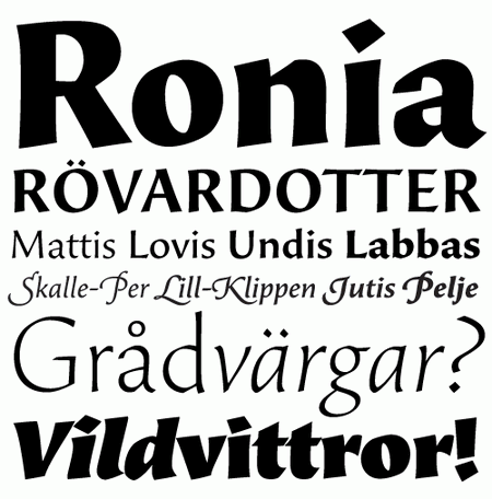 Professional Typefaces - Beorcana by Carl Crossgrove