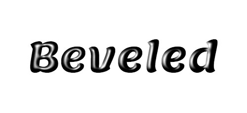 3D Bevel