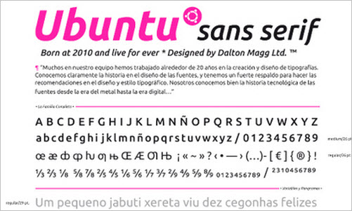 Ubuntu Family - Especimen