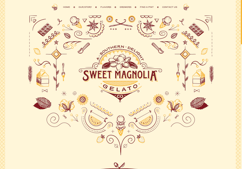 Sweet Magnolia Gelato