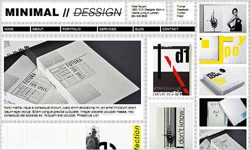 Free Minimal, Swiss Design WordPress Themes (4 Themes)