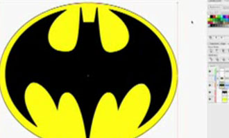 Batman Logo screen shot.