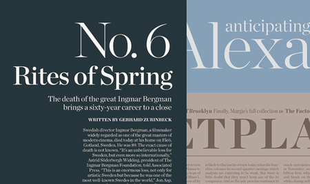 Professional Typefaces - Chronicle Deck & Display | Hoefler & Frere-Jones