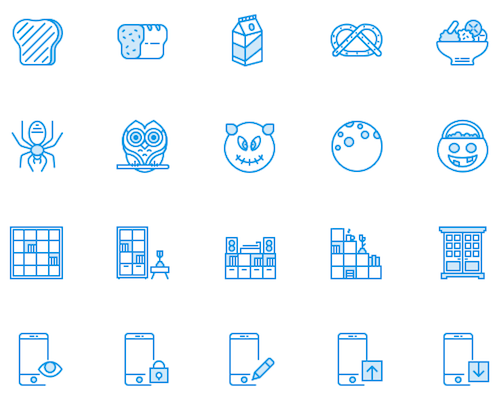 Webby icons