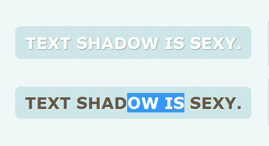 Text Shadow