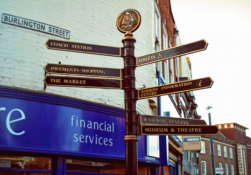 Wayfinding and Typographic Signs - make-your-choice