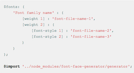 Font Face Generator