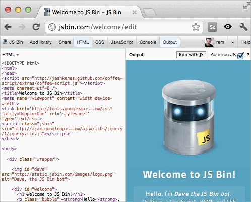 JS Bin: Built For Sharing, Education And Real-Time