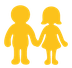 Man and Woman Holding Hands in Android 6.0.1