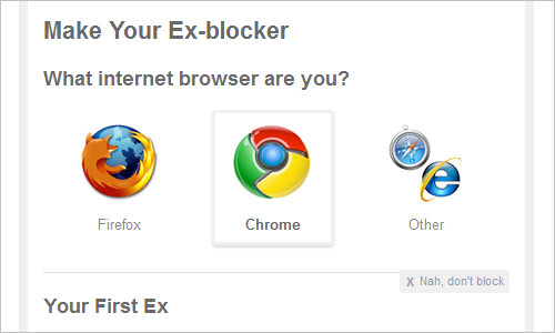 Ex-blocker