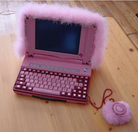 Laptop Designs - FJ!!'s Hierarchy: Pink Hello Kitty Laptop