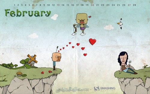 Smashing Wallpaper - February 2011