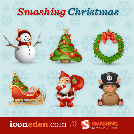 Smashing Christmas Icon Set