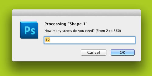 Prompt dialog