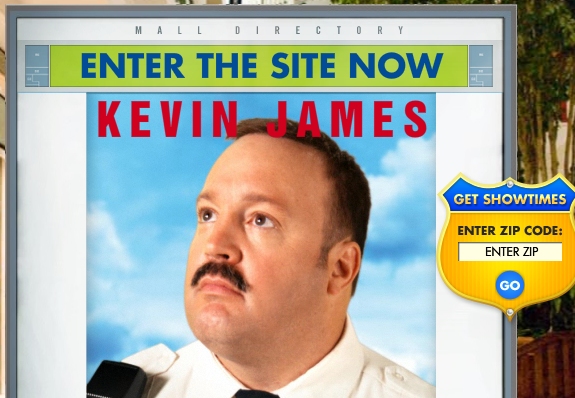 Paul Blart Splash Page