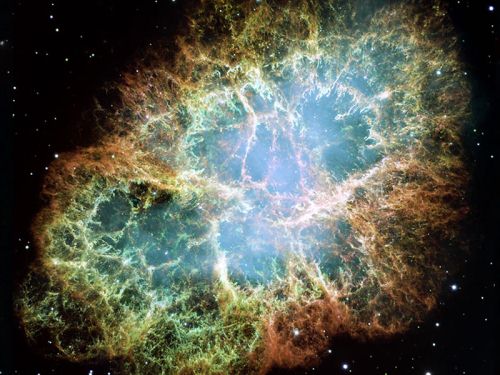 Space Photography - 2008 February 17 - M1: The Crab Nebula from Hubble