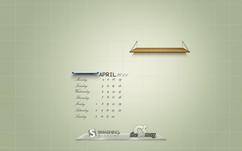 Smashing Wallpaper - April 2011