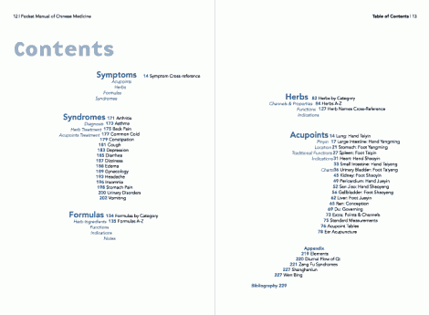 creative table of contents examples