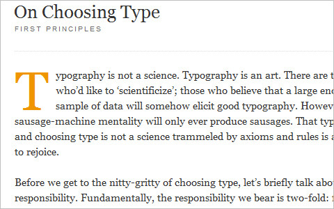 Useful Typography Resources - On Choosing Type