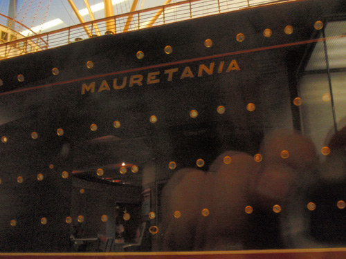 The Mauretania is no longer extant.