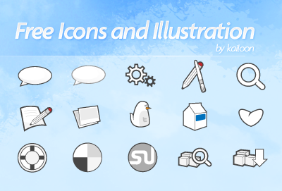 Free Icons Round-Up - Free Vector Icons Set + Twitter Birdy Icon