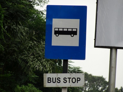 Wayfinding and Typographic Signs - the-city-means-of-transport