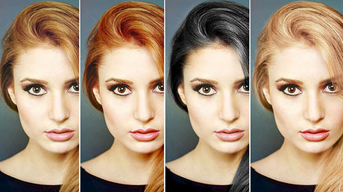 How to Retouch Hair in Photoshop - PHLEARN