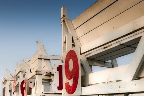 Wayfinding and Typographic Signs - sea-girt-lifeguard-stands