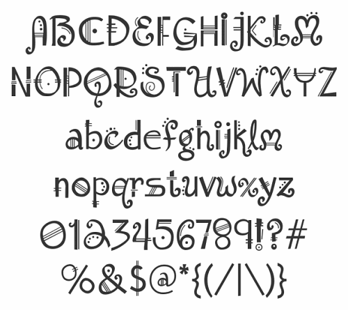 Typography Free Fonts - Free Font Amadeus