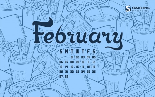 Smashing Wallpaper - February 2011