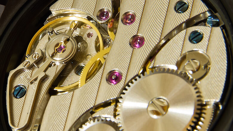 A mechanical watch movement