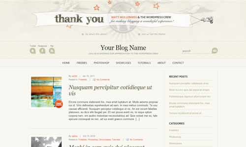 Anniversary Free WP Theme