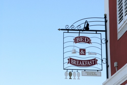 Wayfinding and Typographic Signs - bed-and-breakfast-signage