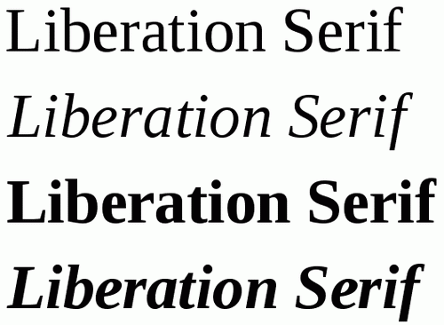 Liberation Serif