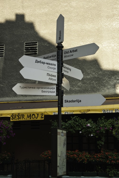 Wayfinding and Typographic Signs - from-here-you-can-go-anywhere