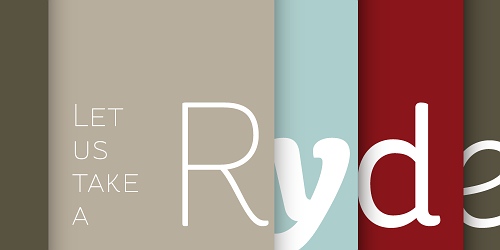 St Ryde Free Font