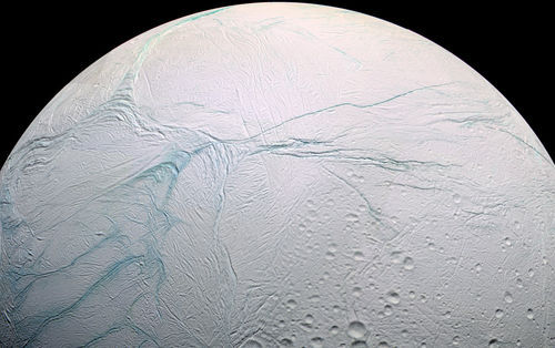 Space Photography - Enceladus up close