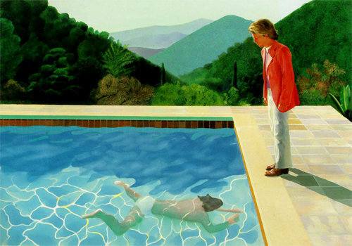 Pool With Two Figures