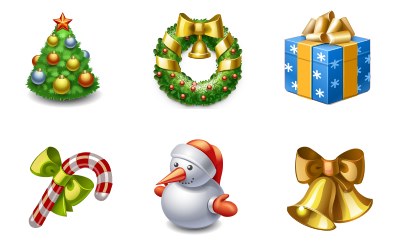 Free High Quality Icon Sets - Xmas 2009 Icon Set