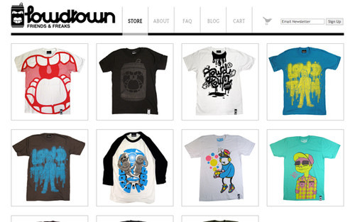 Tee shirt store online store