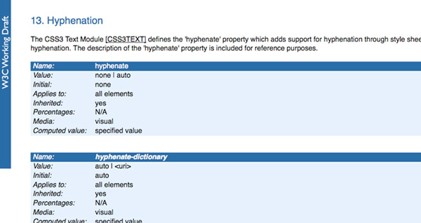 Hyphenation draf spec