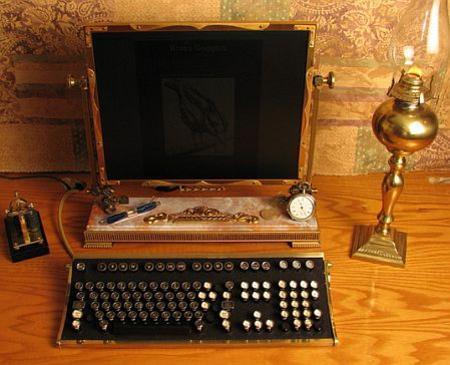 Laptop Designs - Steampunk Monitor For Chic Geeks - Born Rich