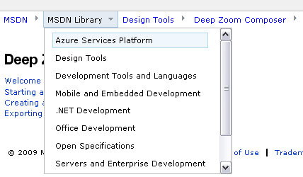 subnavigation example 1.