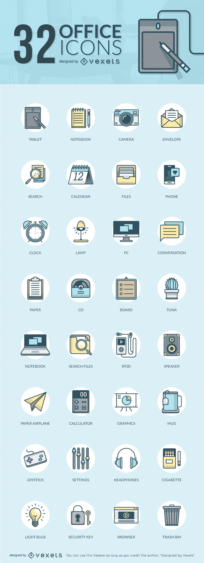 Office Icons 32 icons preview