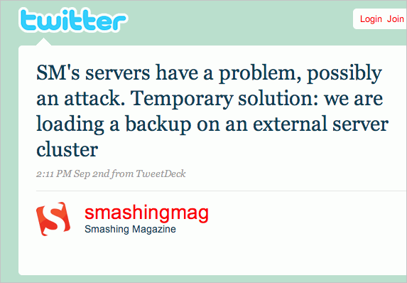 Twitter11 in Smashing Highlights 2009