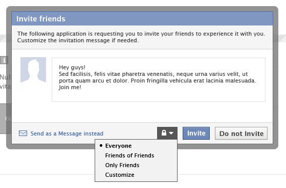 Facebook-App-Authorization-Request