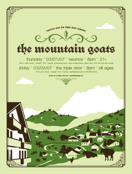 The Mountain Goats by Mike Klay