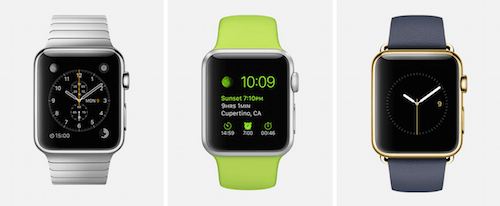 Apple Watch runs watchOS, a simple OS for the watch